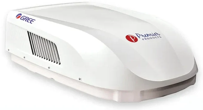 High-efficiency rooftop RV air conditioner