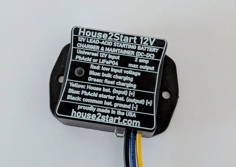 House2Start 2A starting battery maintainer